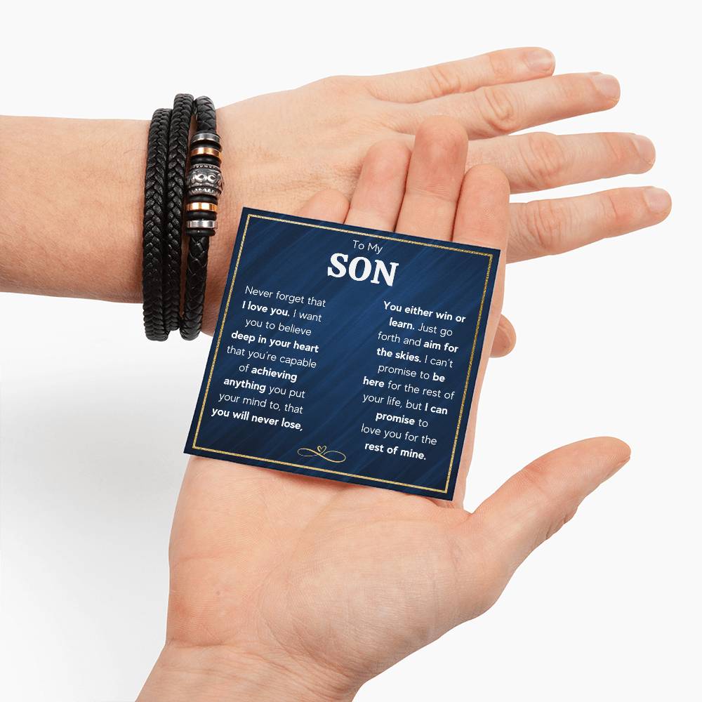 To My Son – Skies Bracelet
