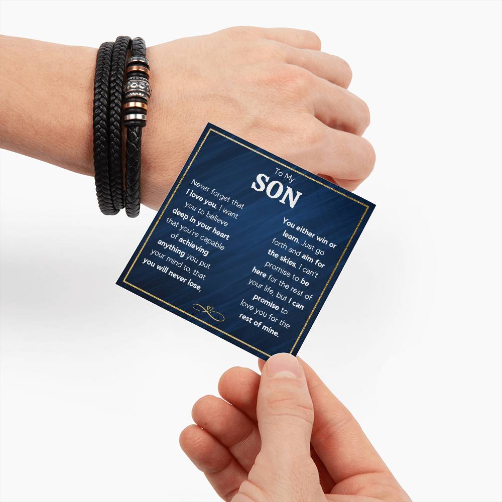 To My Son – Skies Bracelet