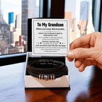 To My Grandson – Believe Deep Bracelet