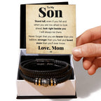 To My Son – Stand Tall Bracelet