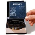 To My Grandson – Achieve Anything Bracelet