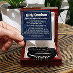 To My Grandson – Never Lose Bracelet