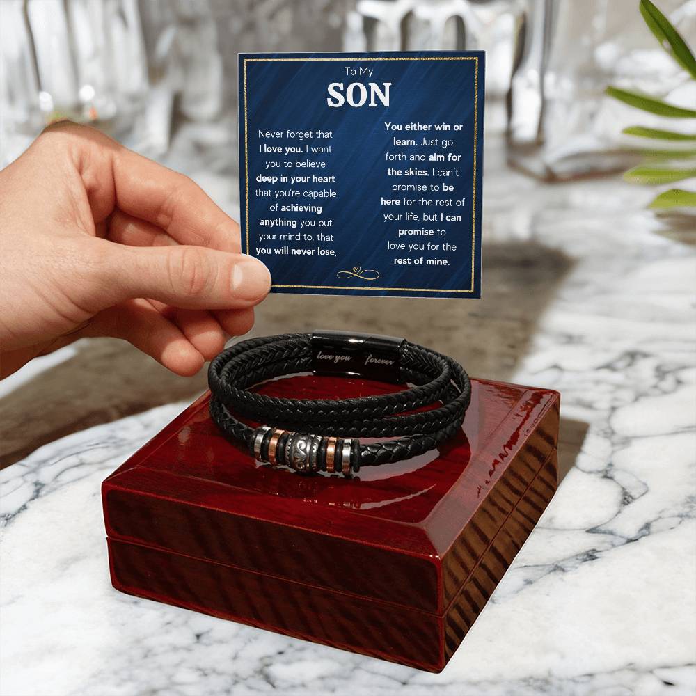 To My Son – Skies Bracelet