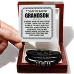 To My Grandson – Pages of My Life Bracelet