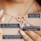 To My Sister – Bond Interlocking Necklace