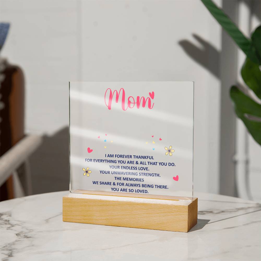 To My Mom – Forever Thankful Keepsake Set