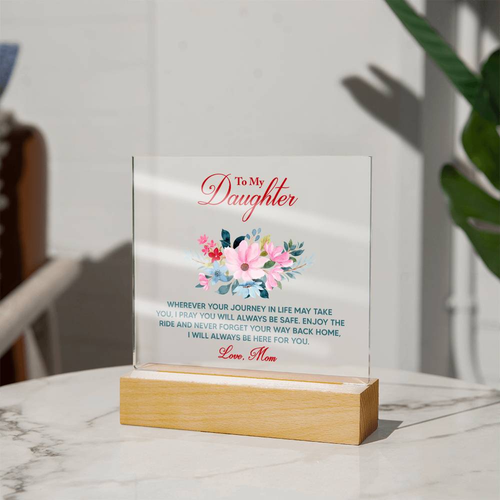 To My Daughter – Wherever Your Journey Keepsake Set
