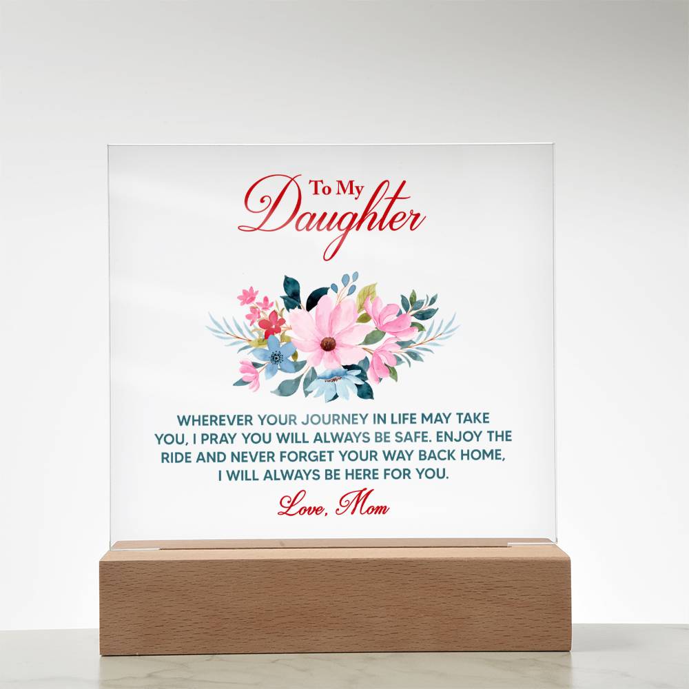 To My Daughter – Wherever Your Journey Keepsake Set