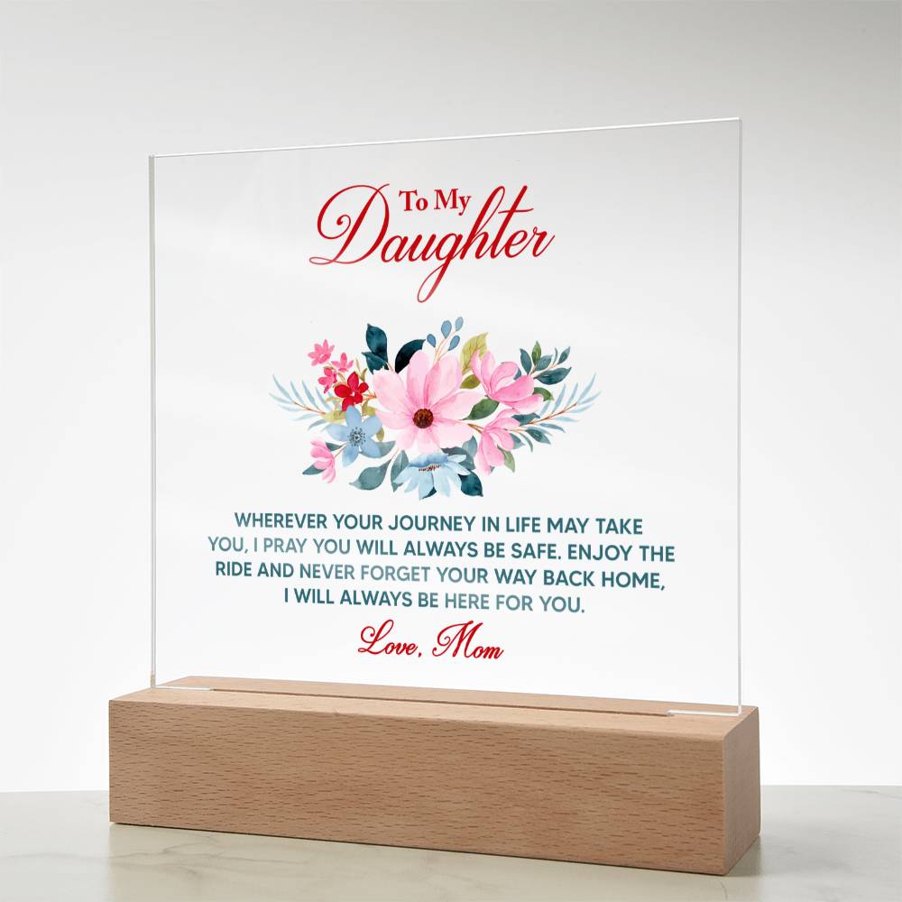 To My Daughter – Wherever Your Journey Keepsake Set
