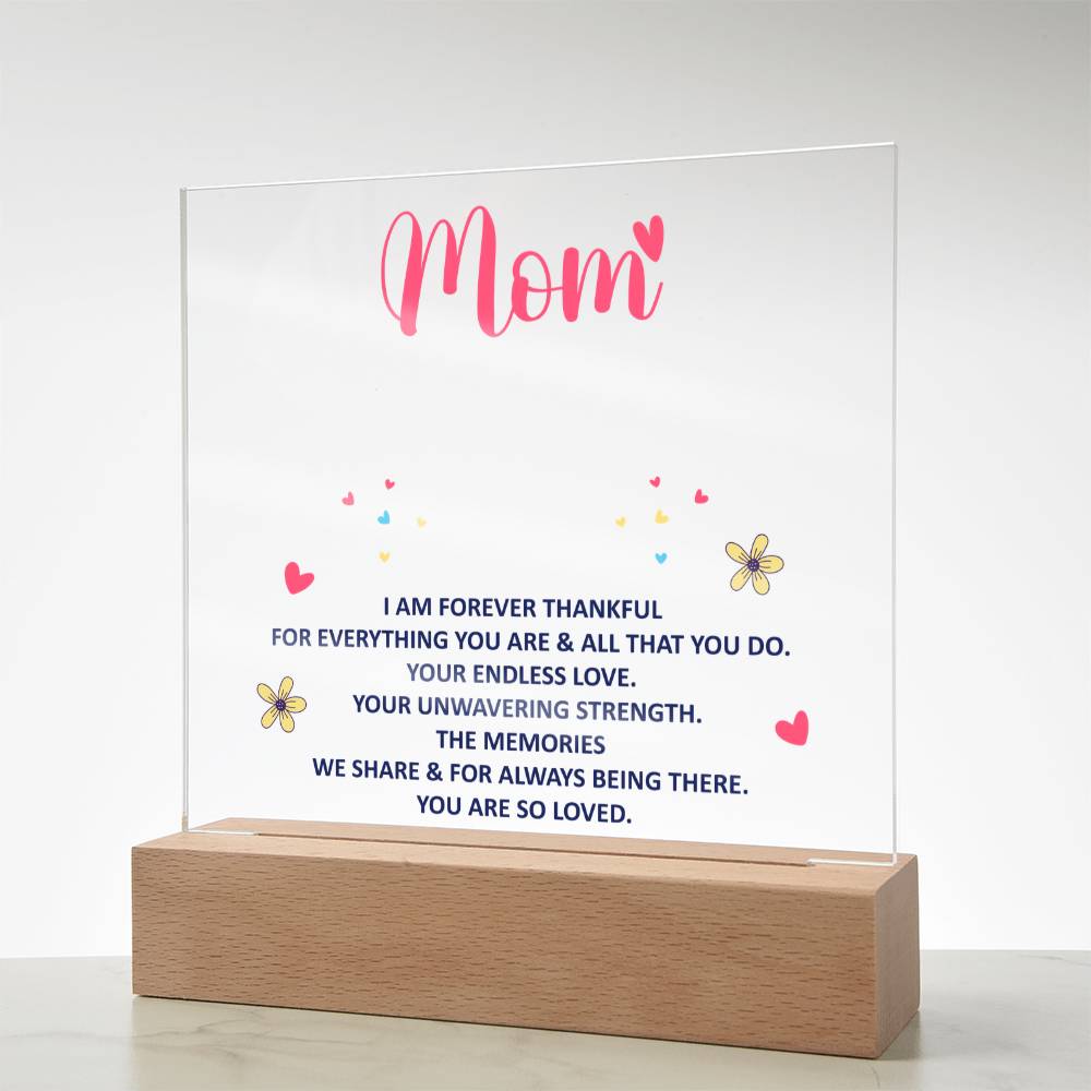 To My Mom – Forever Thankful Keepsake Set