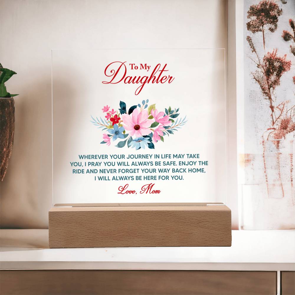 To My Daughter – Wherever Your Journey Keepsake Set