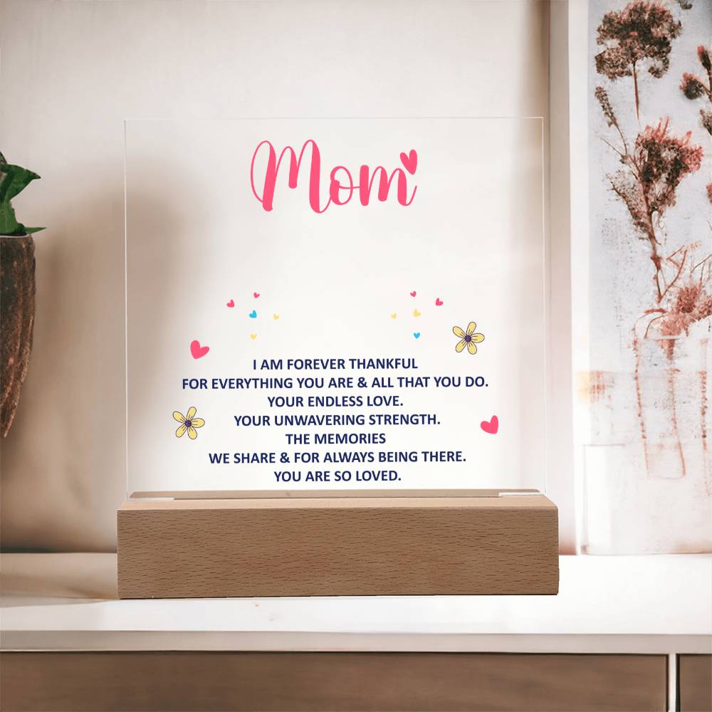 To My Mom – Forever Thankful Keepsake Set