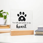 Pawprints on My Heart – Keepsake Plaque Set