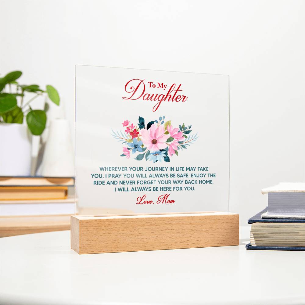 To My Daughter – Wherever Your Journey Keepsake Set