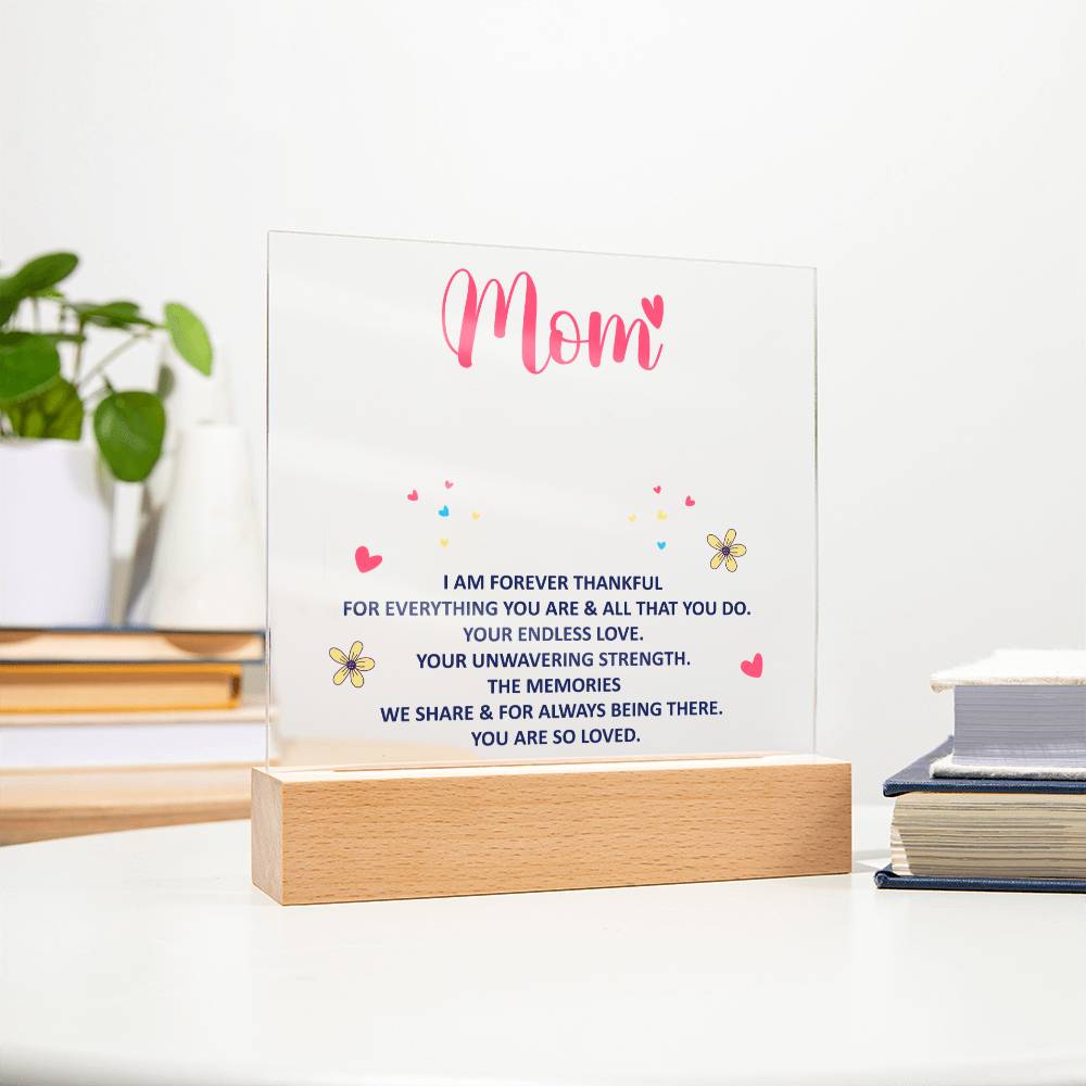 To My Mom – Forever Thankful Keepsake Set