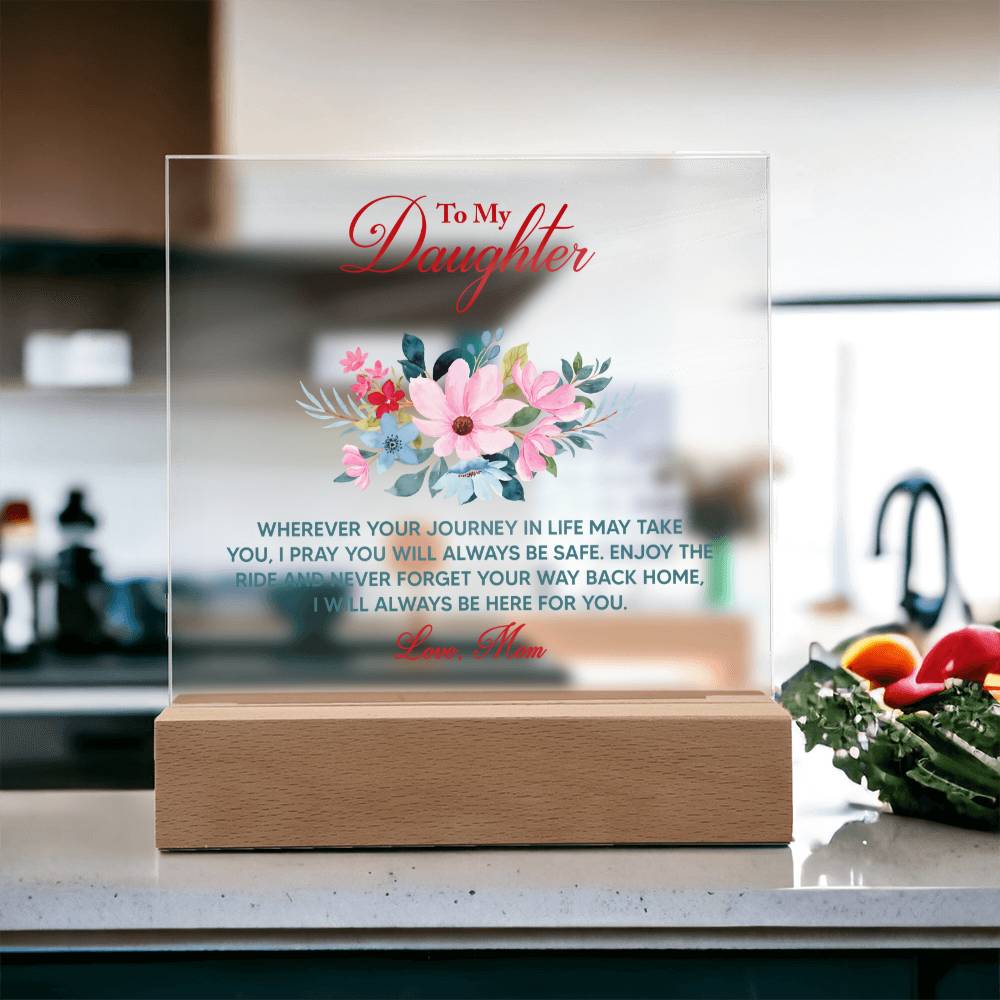 To My Daughter – Wherever Your Journey Keepsake Set