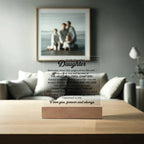 To My Daughter – Chapters Square Plaque