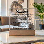 To My Daughter – Chapters Square Plaque
