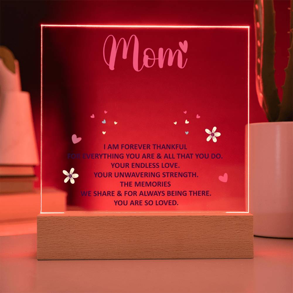 To My Mom – Forever Thankful Keepsake Set