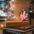 To My Daughter – Best Friend Keepsake Plaque Set
