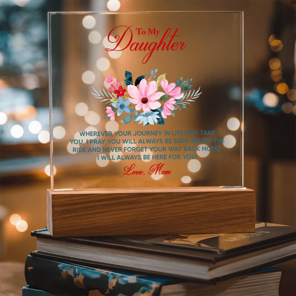 To My Daughter – Wherever Your Journey Keepsake Set