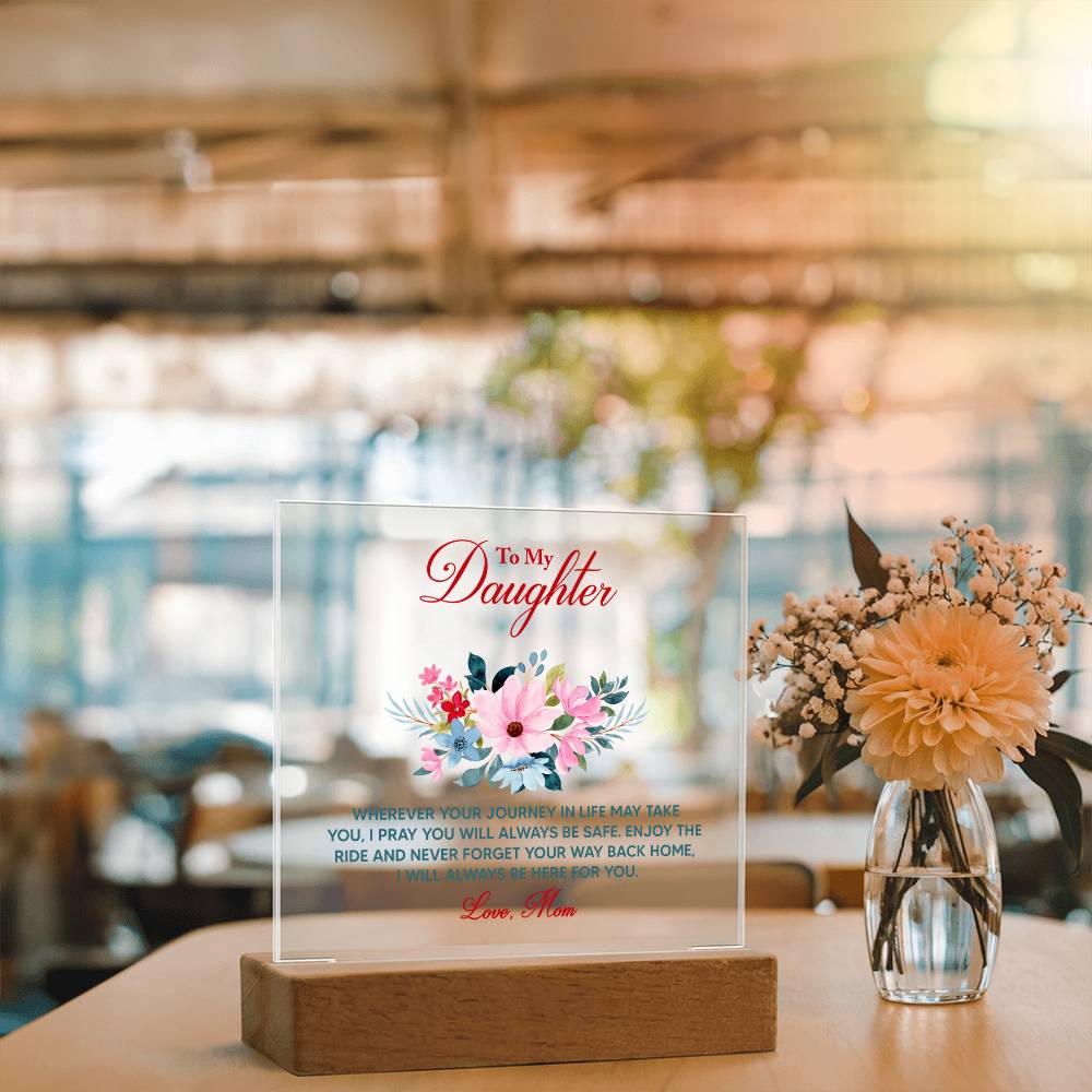 To My Daughter – Wherever Your Journey Keepsake Set