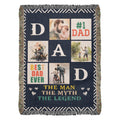 Best Dad Ever – Woven Blanket