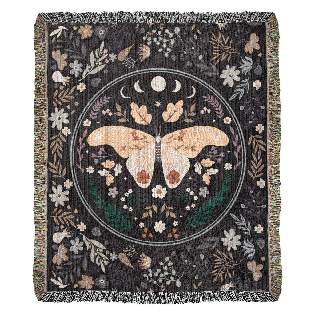 Bohemian Butterfly – Woven Blanket