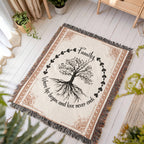 Family Roots – Celtic Tree Woven Blanket