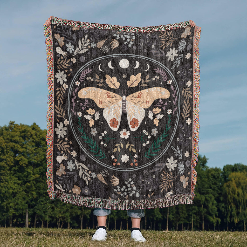 Bohemian Butterfly – Woven Blanket