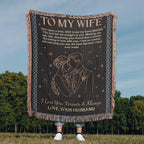 To My Wife – Heirloom Woven Blanket