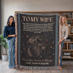 To My Wife – Heirloom Woven Blanket