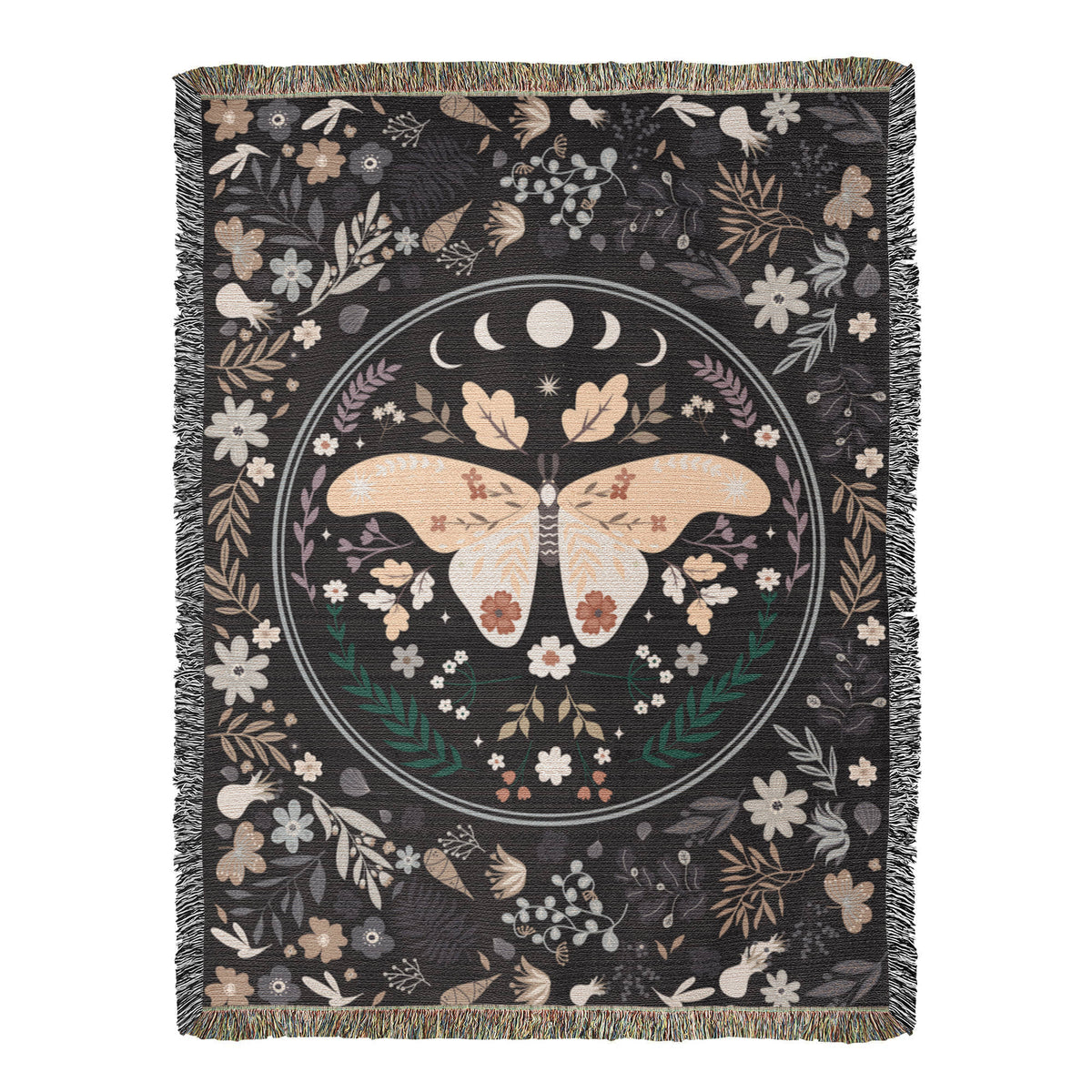Bohemian Butterfly – Woven Blanket