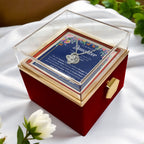 To My Daughter – Love Knot Necklace with Rose Box (Braver Name Card)