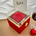 To My Daughter – Love Knot Necklace with Rose Box (Chapters Cross Card)
